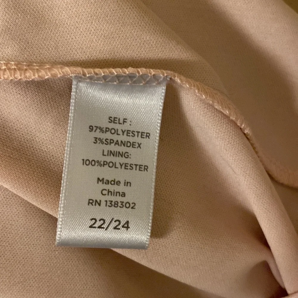 Avenue Sheer Black Overlay Dress w/ Belt - Picture 5 of 7